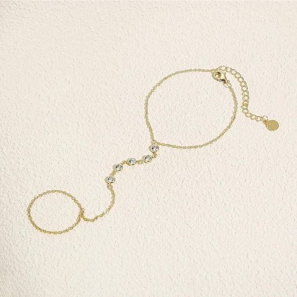 Gold Hand Chain - Picture 1 of 3